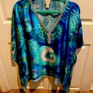 Gently used Chico bejeweled top